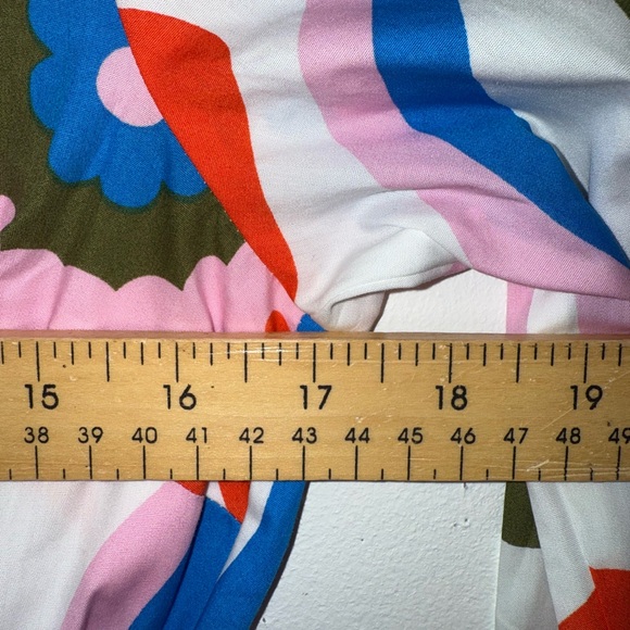 NWT BODEN AMY FLORAL PRINT COTTON MIDI SHIRT DRESS SZ 4P. (Sold out online) - Picture 10 of 14